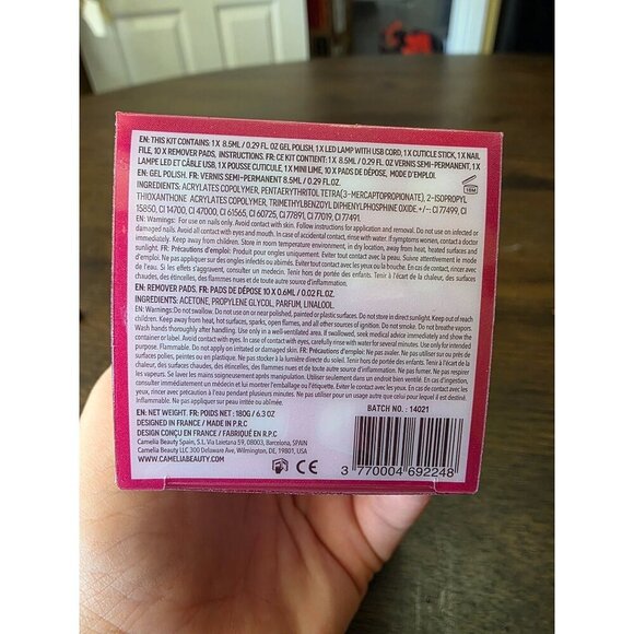 Le Mini Macaron Glam On The Go Gel Nail Polish Travel Kit - Picture 7 of 9